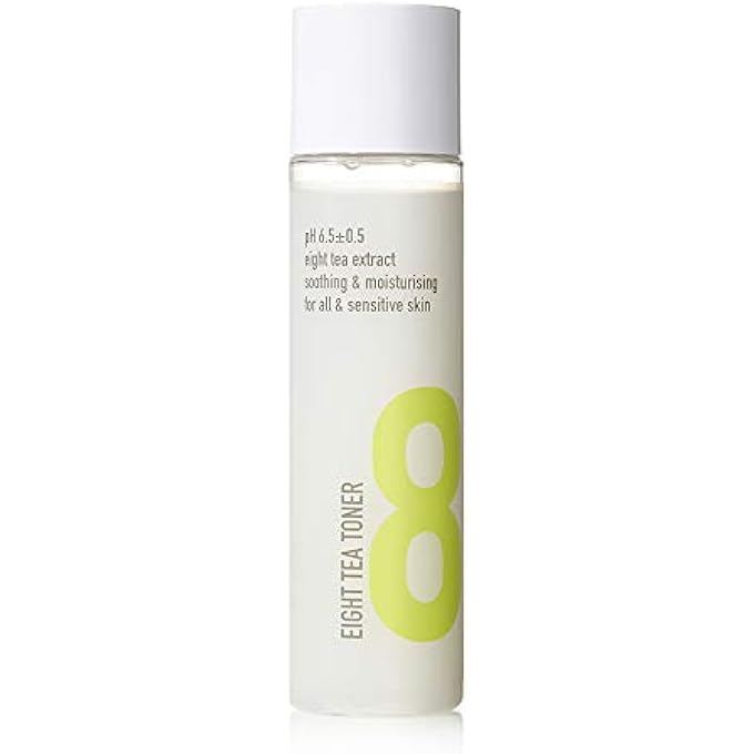 bom EIGHT TEA TONER LOW PH MOISTURIZING, SOOTHING TONER WITH TEA EXTRACT FOR DAILY SKINCARE, 150ML / 5.07 FL.OZ - Image 1